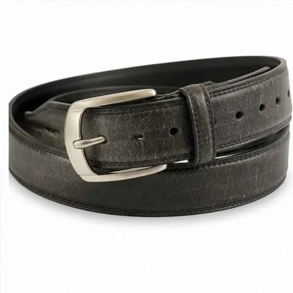 Dockers Genuine Leather Dark Brown Belt Size 36 Classic Dress Casual